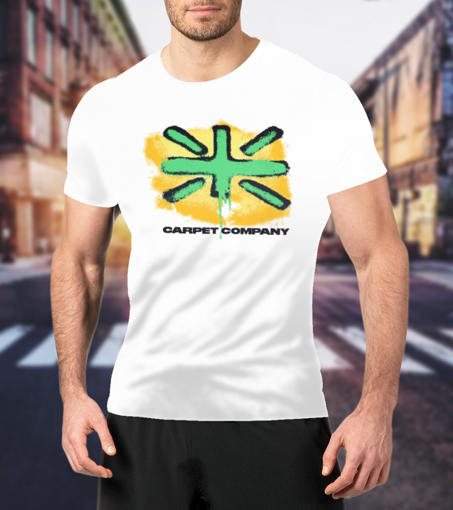 Carpet Company Union Jack White T-Shirt