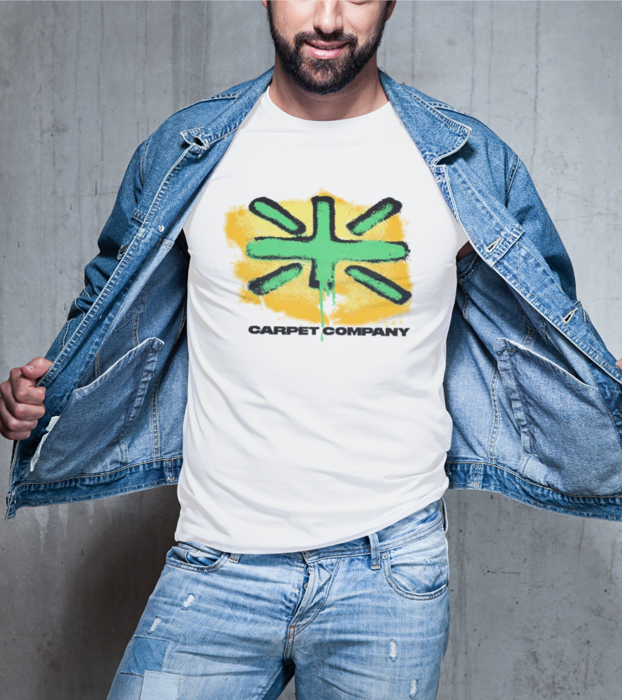 Carpet Company Union Jack White T-Shirt