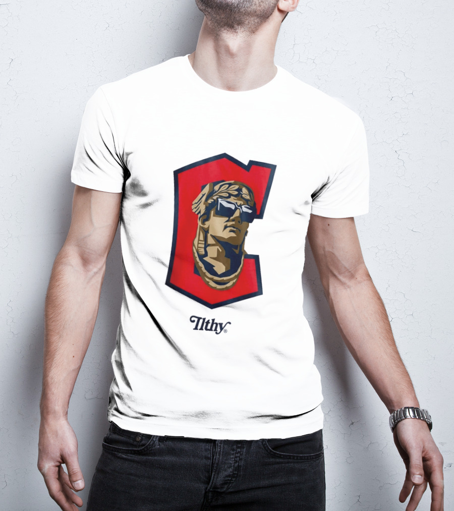 Guardians ILTHY Bold Warrior Statue With Sunglasses T-Shirt