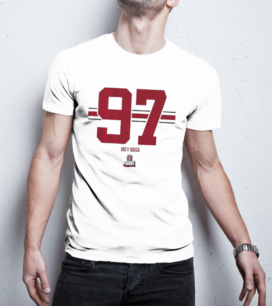 Ohio State Buckeyes Joey Bosa 97 Legends T-Shirt