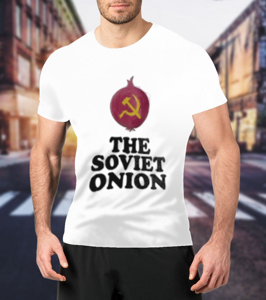 The Soviet Onion Hammer And Sickle T-Shirt