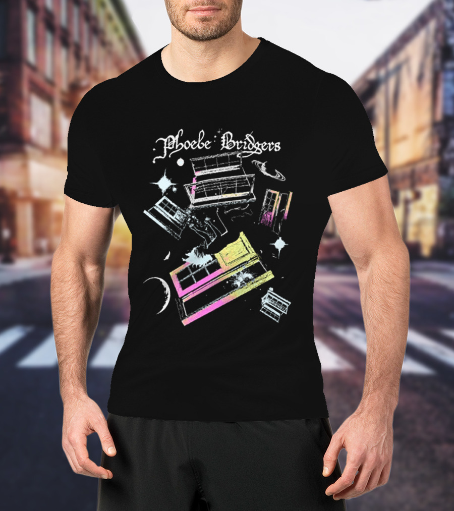 Phoebe Bridgers Celestial Windowdream The Lost Tour 2026 Tour Dates T-Shirt