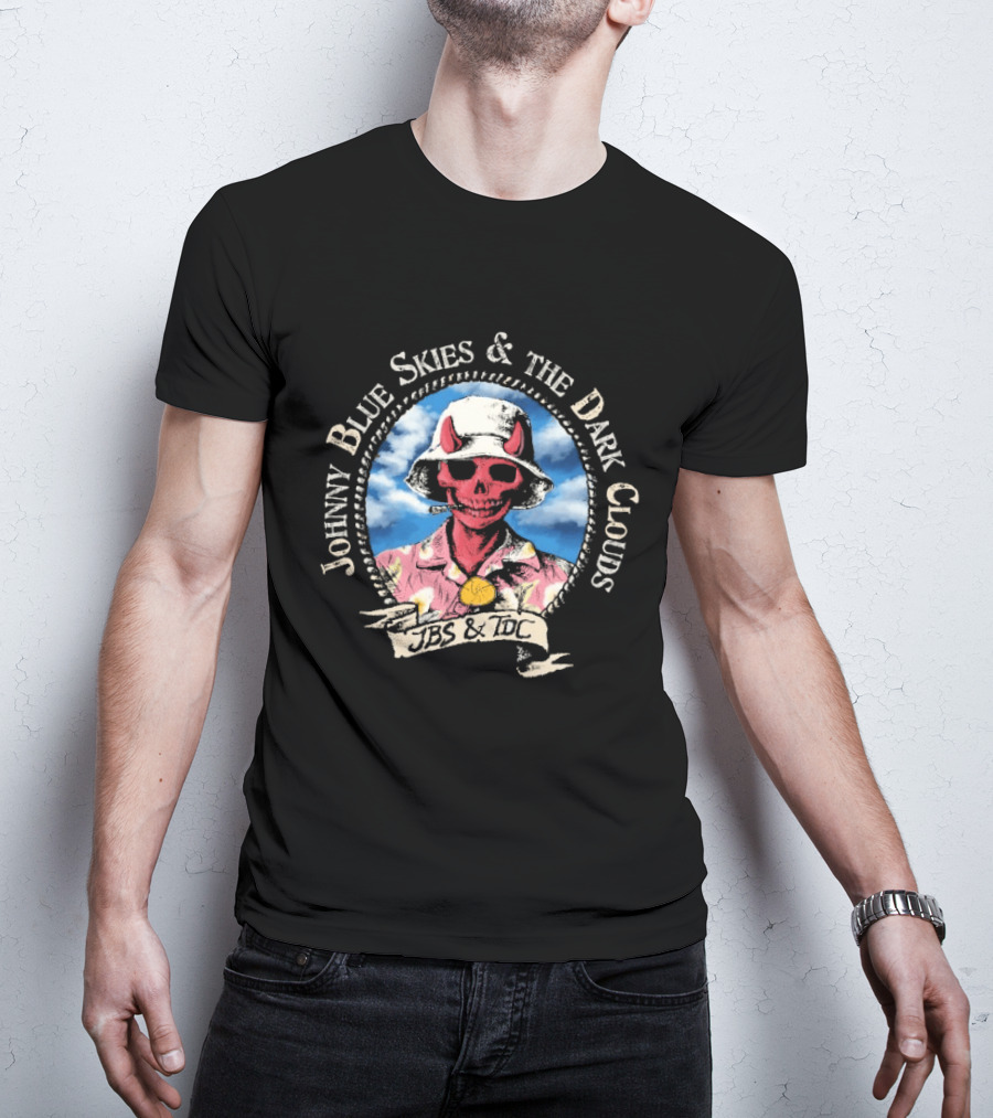 Johnny Blue Skies And The Dark Clouds JBS & TDC Panama Devil T-Shirt
