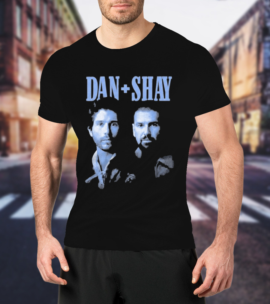 Dan + Shay Tour Collage Faces T-Shirt
