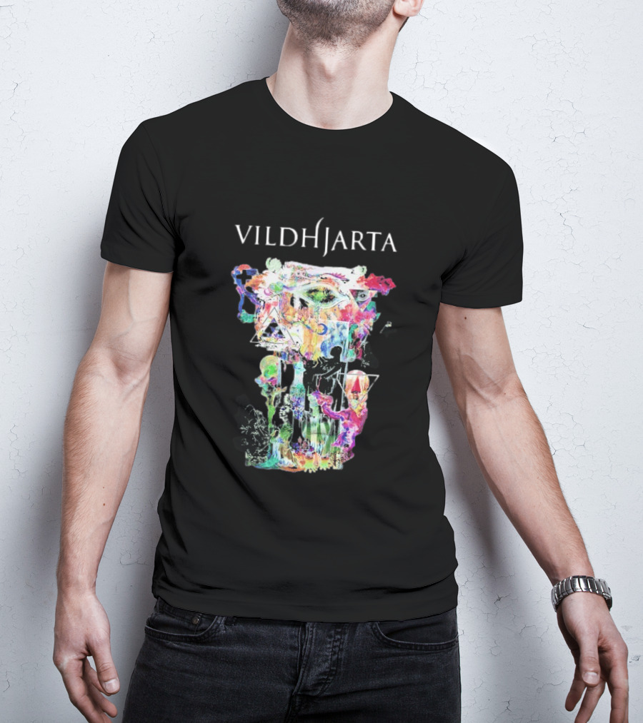Vildhjarta Ylva Colorful Abstract T-Shirt
