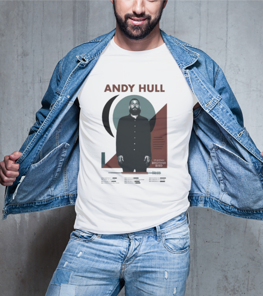 Andy Hull Brother Bird 2026 Tour Manchester Orchestra Solo T-Shirt