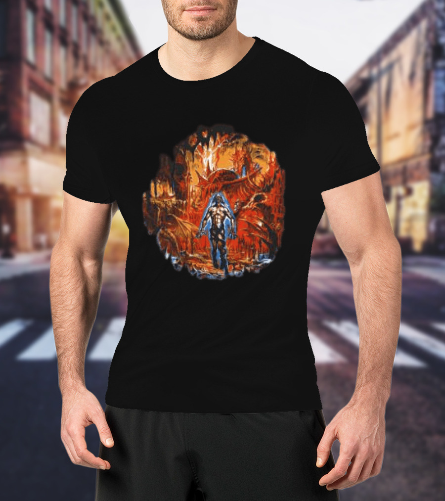 200 Stab Wounds Lowest Form Gothic Demon Cave Fantasy T-Shirt