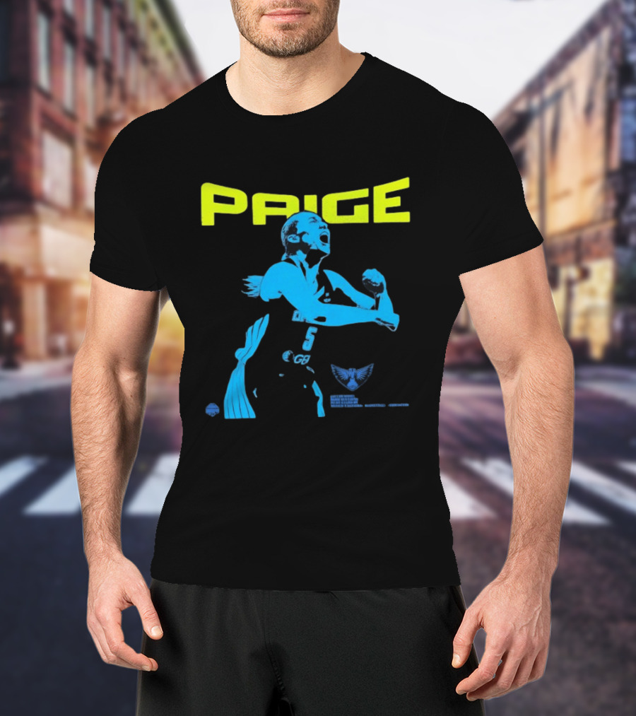 Dallas Wings Paige Basketball Number 5 Sports T-Shirt