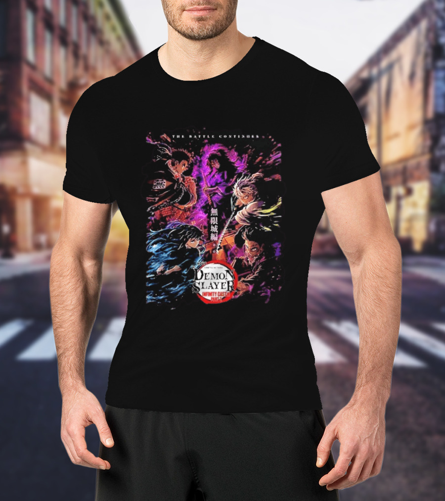 Demon Slayer Infinity Castle Part 2 The Battle Continues Coming Soon In Cinemas T-Shirt
