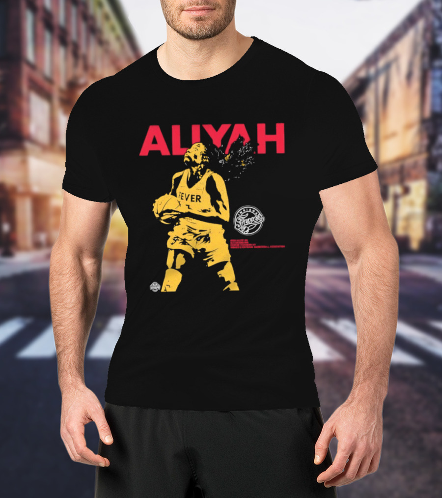 Indiana Fever Aliyah Basketball Player T-Shirt