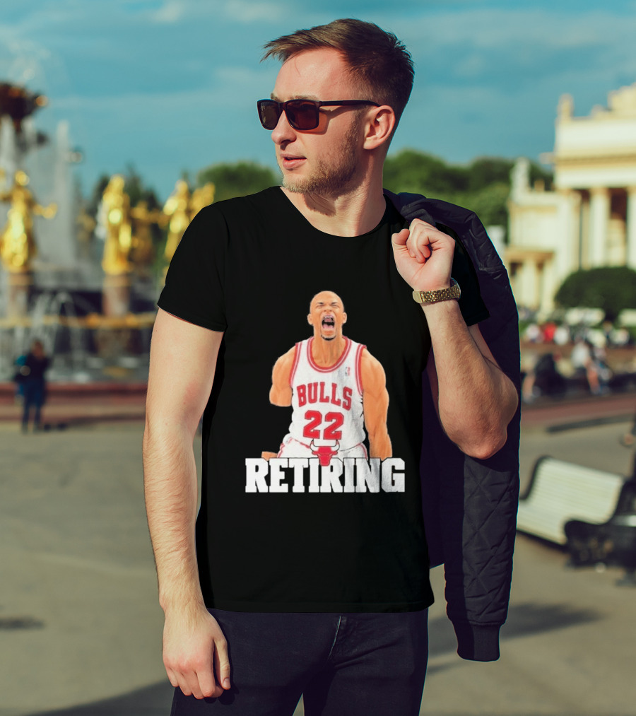 Taj Gibson 22 Bulls Retiring Iconic Moment T-Shirt