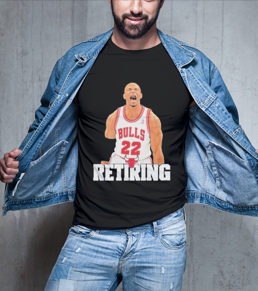 Taj Gibson 22 Bulls Retiring Iconic Moment T-Shirt