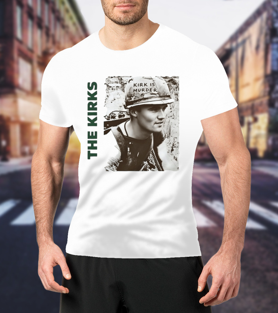 The Kirks Kirk Is Murder Helmet Soldier T-Shirt