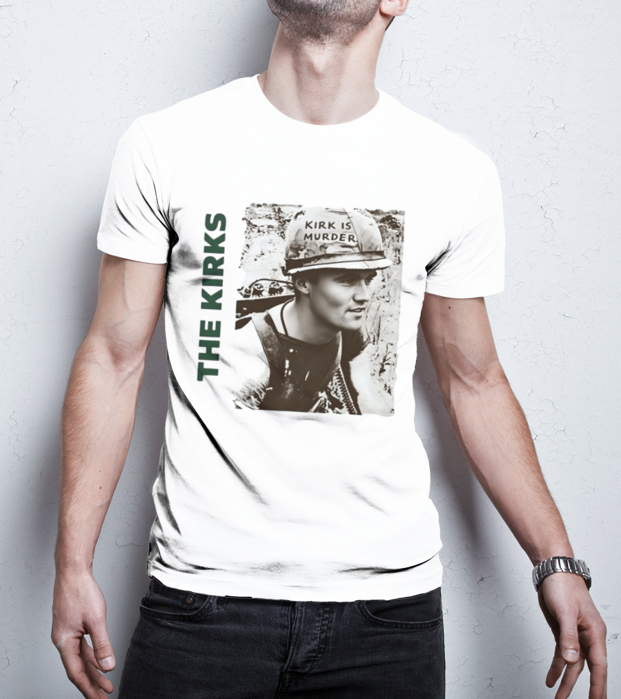 The Kirks Kirk Is Murder Helmet Soldier T-Shirt