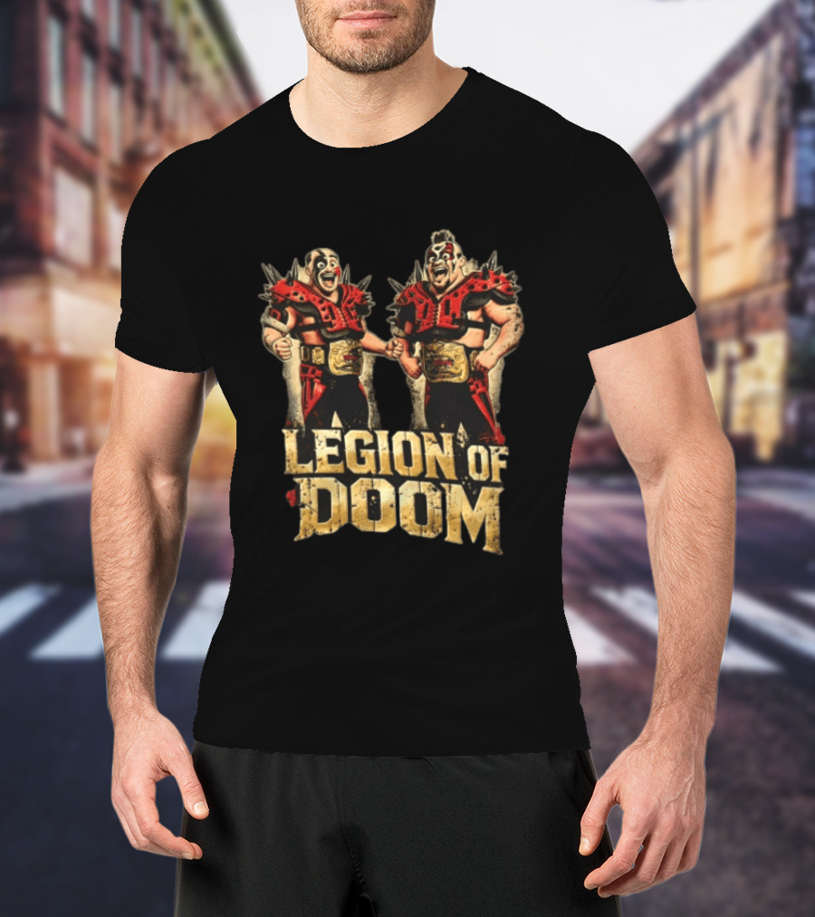 Legion Of Doom Road Warriors Wrestling Legends T-Shirt