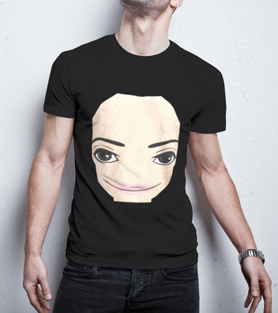 Roblox Avatar Smirking Face Female T-Shirt