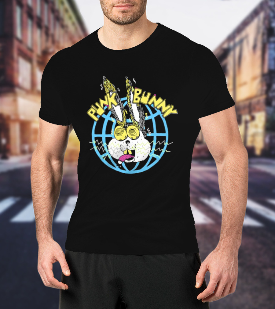 Green Day Punk Bunny World T-Shirt