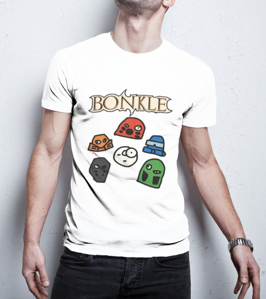 Bonkle Bionicle Toa Mata Masks Collection T-Shirt