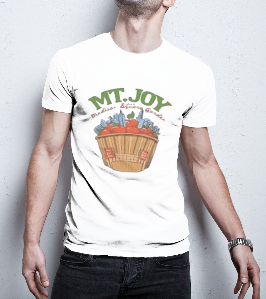 Mt Joy Farm Fresh Apples Basket Orchard T-Shirt