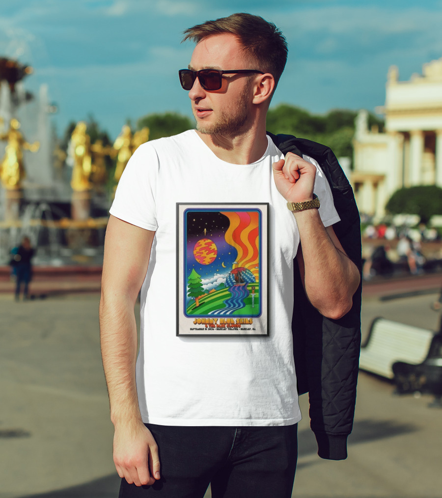 Johnny Blue Skies And The Dark Clouds Berkeley Theatre September 15 2026 Berkeley CA T-Shirt