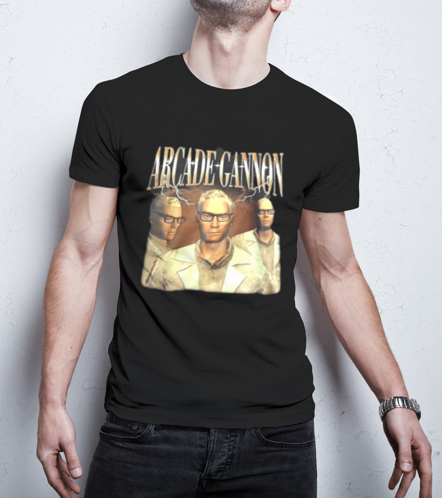 Arcade Gannon Bootleg Lightning Trio T-Shirt