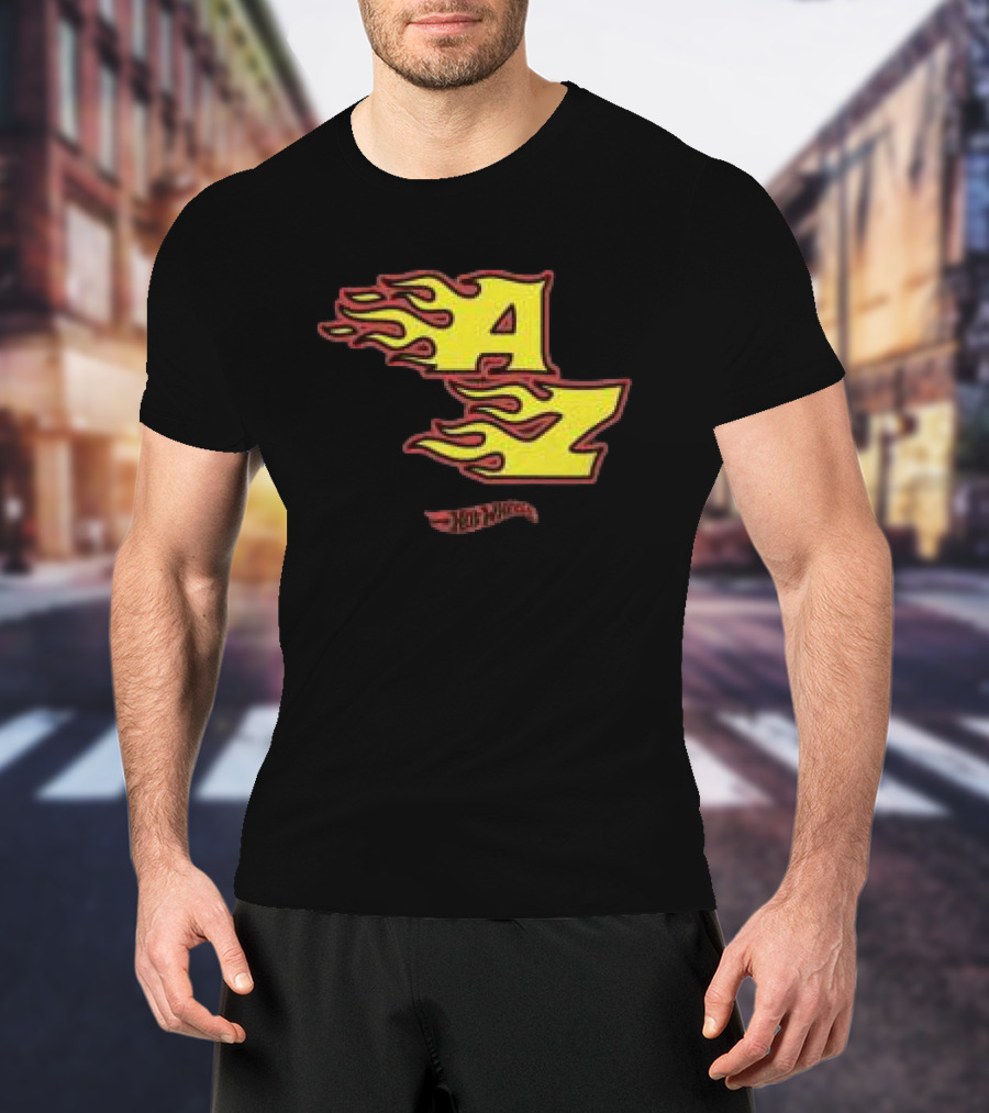 Hot Wheels AZ Flame Arizona Beverages Collaboration T-Shirt