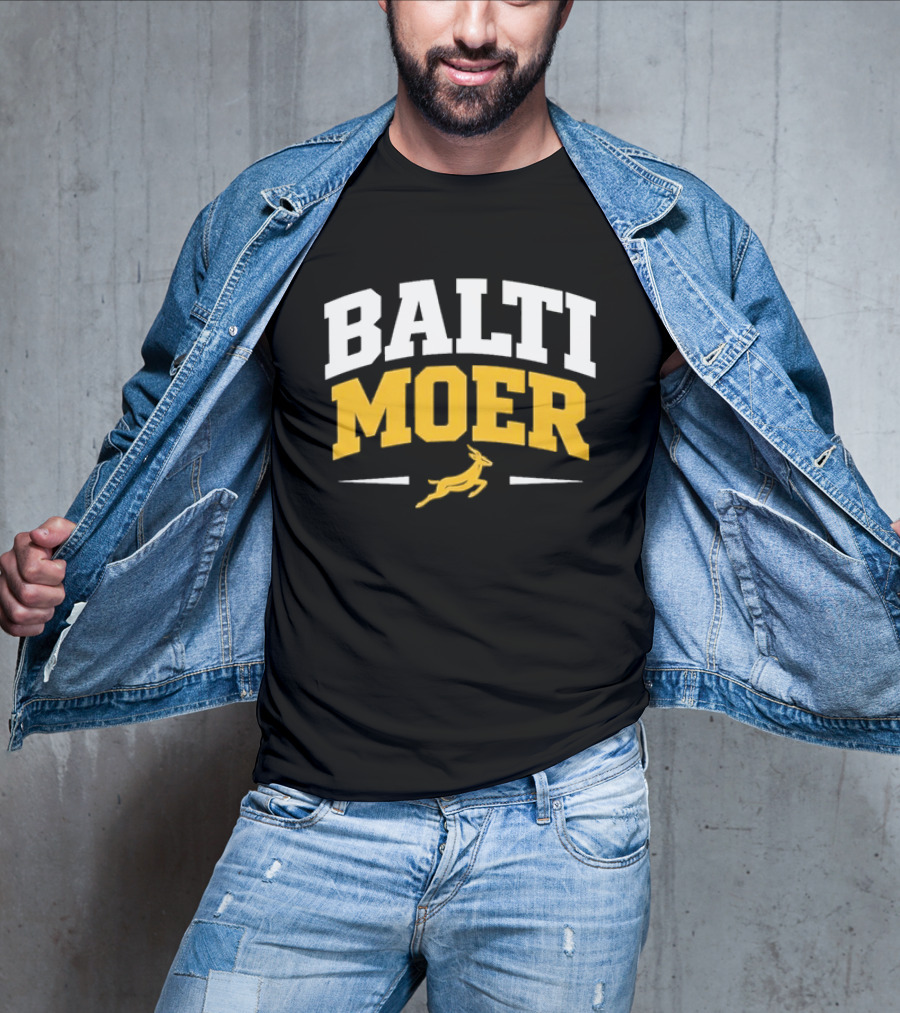 Balti Moer Springboks Rugby Team Fan T-Shirt