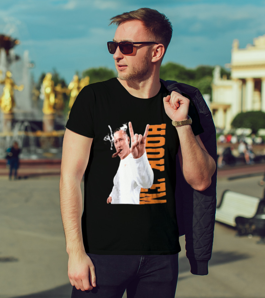 Coach Steve Sarkisian Hock 'Em Gesture Football Spirit T-Shirt