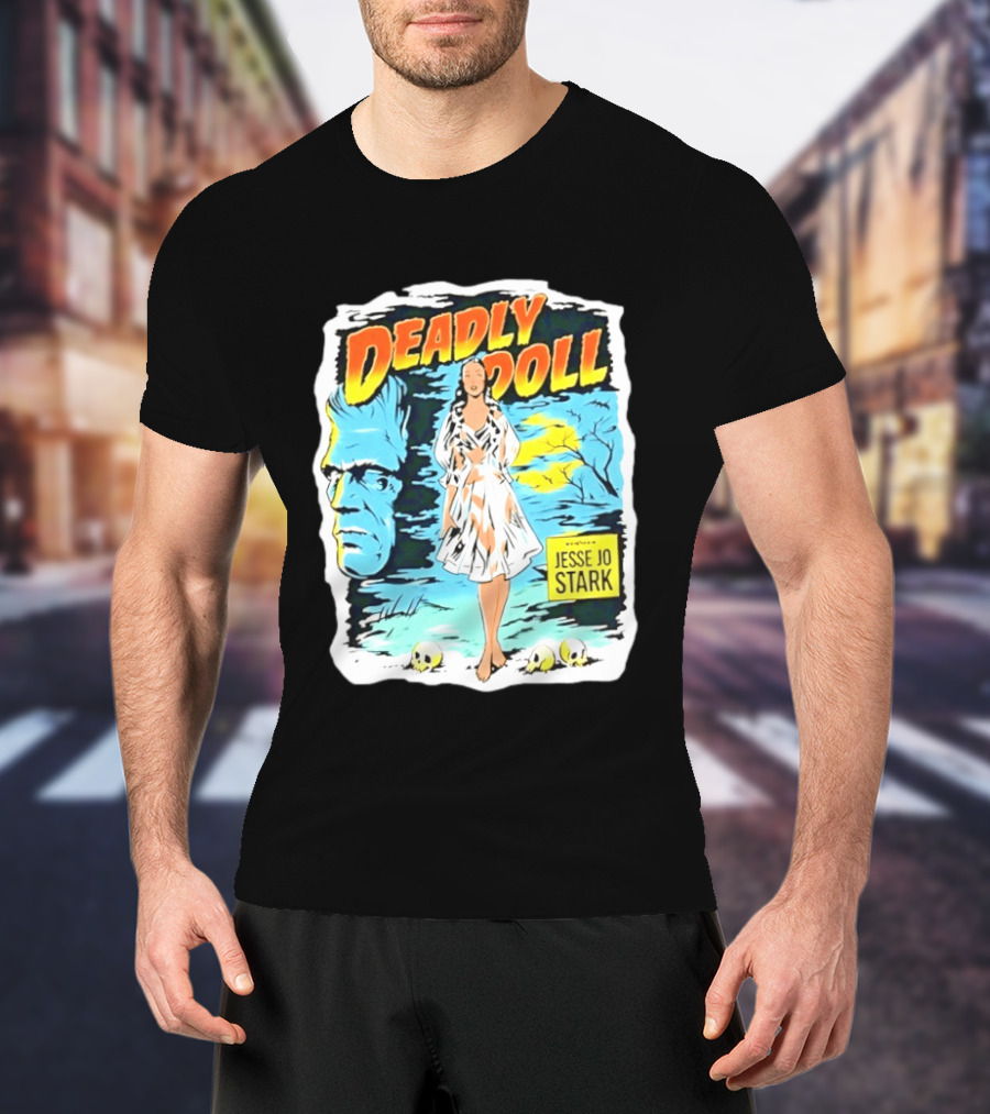 Deadly Doll Jesse Jo Stark Vintage Horror Comic T-Shirt