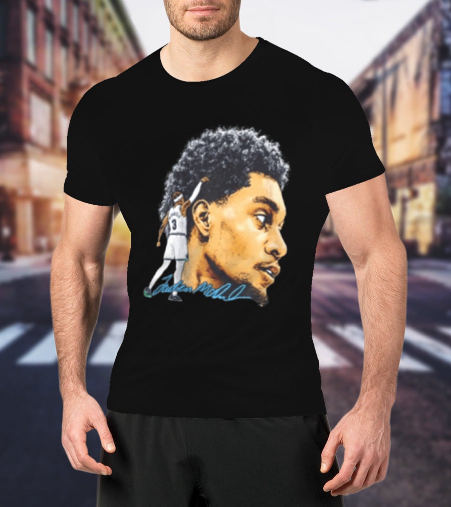 Jaden McDaniels Minnesota Timberwolves Signature T-Shirt