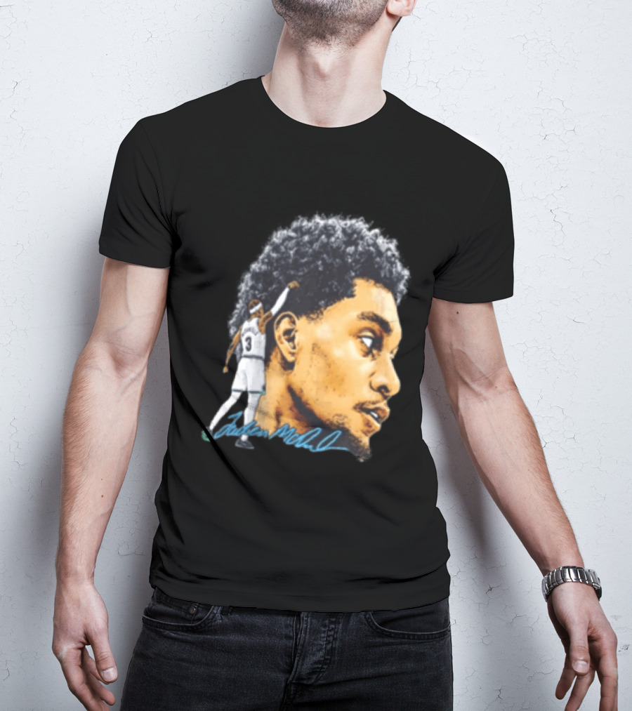Jaden McDaniels Minnesota Timberwolves Signature T-Shirt