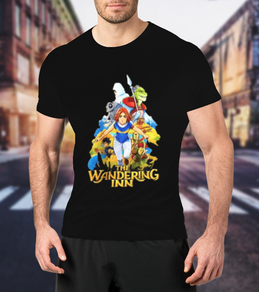 The Wandering Inn Fantasy Adventure Characters And Iconic Journey T-Shirt
