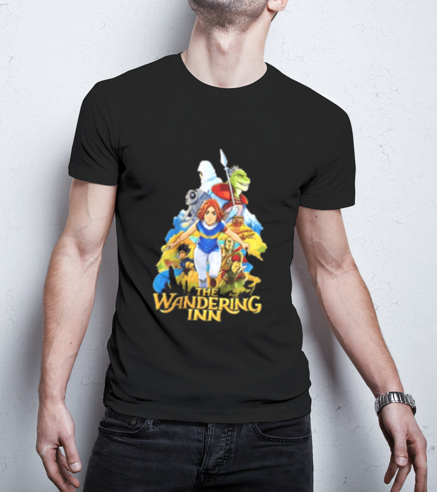 The Wandering Inn Fantasy Adventure Characters And Iconic Journey T-Shirt