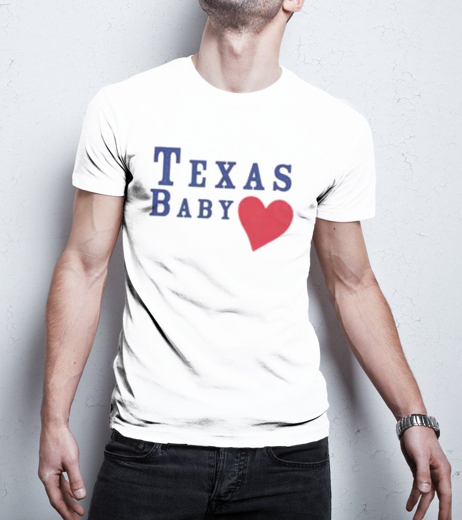 Susannah Joffe Store Texas Baby Heart Tank T-Shirt