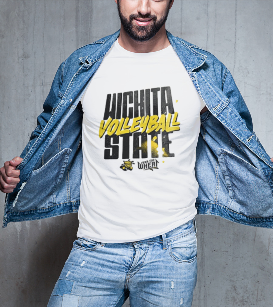 Wichita State Volleyball Fear The Wheat T-Shirt