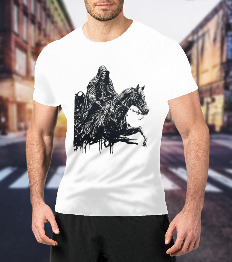 A7x World Store Total Surrender Grim Reaper Horseman T-Shirt
