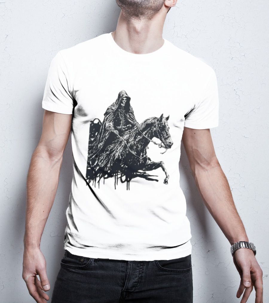 A7x World Store Total Surrender Grim Reaper Horseman T-Shirt