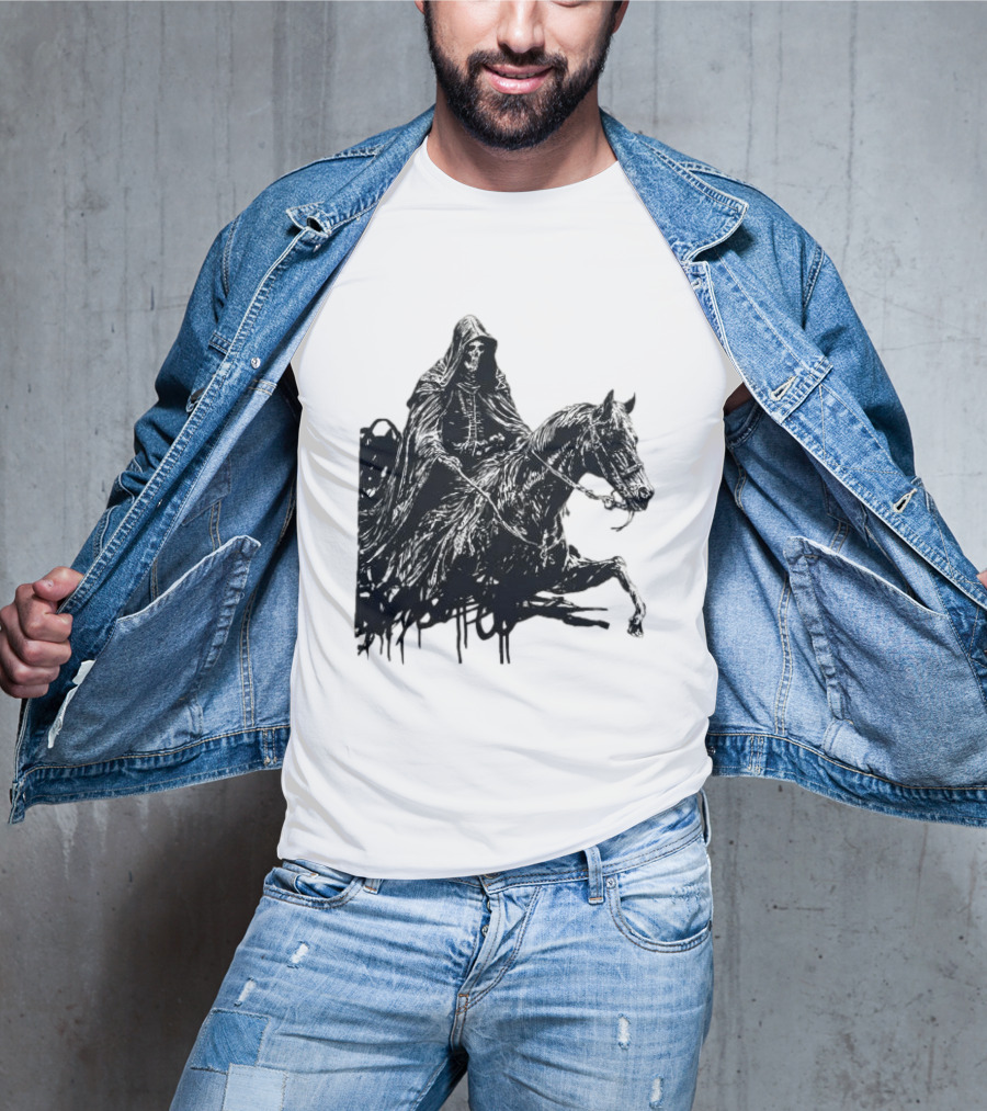 A7x World Store Total Surrender Grim Reaper Horseman T-Shirt