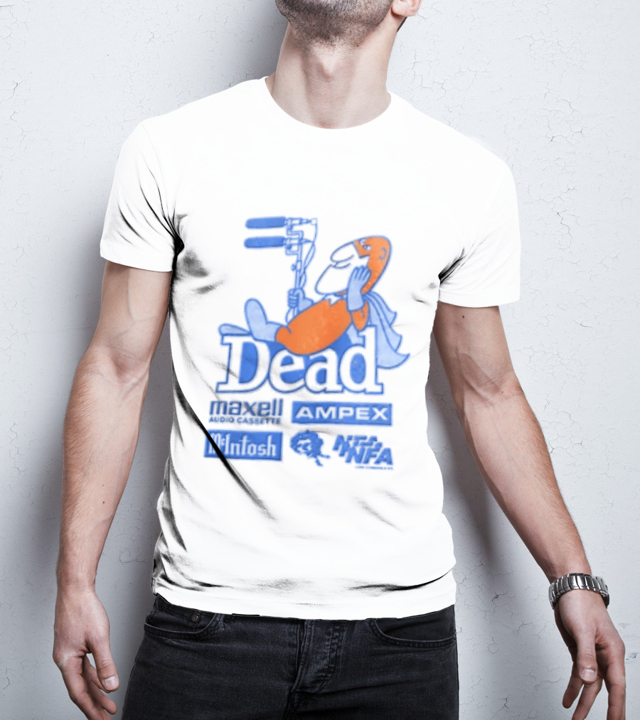 Dead Maxell Audio Cassette Ampex Mcintosh Nfa Loose Standards T-Shirt