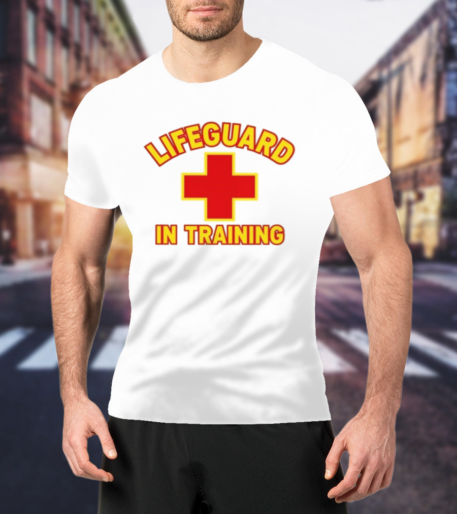 Lifeguard In Training Red Cross T-Shirt