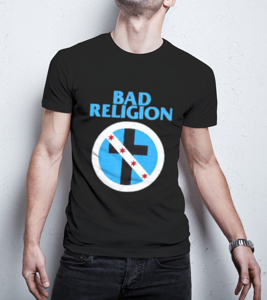 Bad Religion Store Riot Fest Chicago T-Shirt