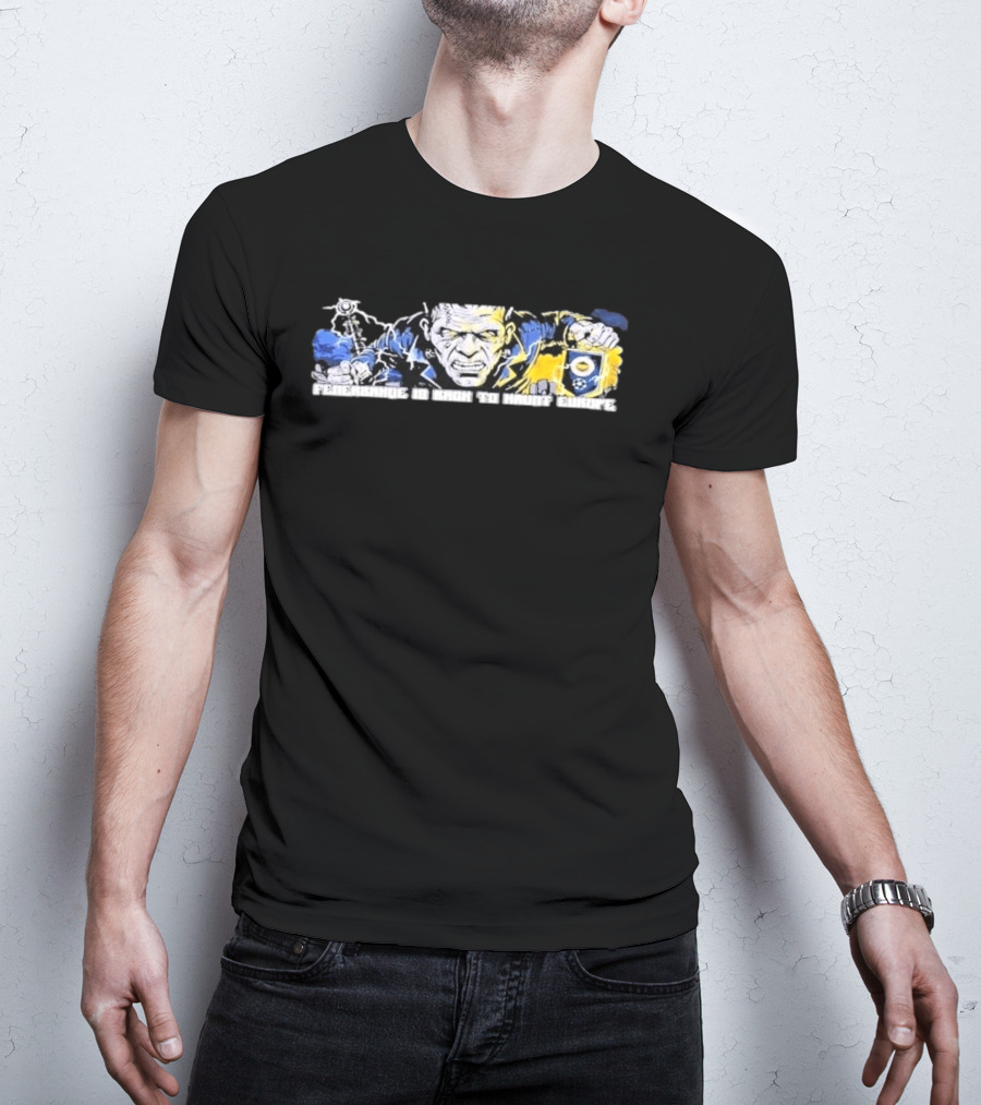 Fenerbahce SK Back To Haunt Europe Frankenstein Monster Holding T-Shirt