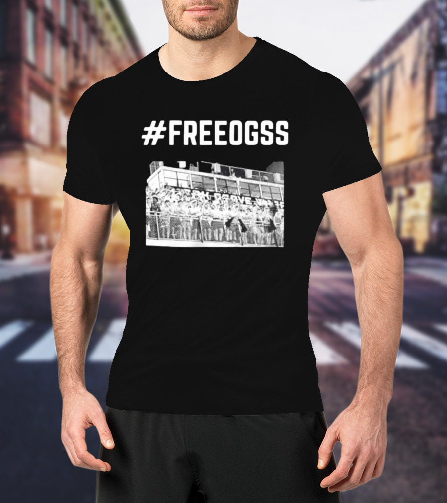 #FREEOGSS Oak Grove High School Sports Stadium Crowd T-Shirt