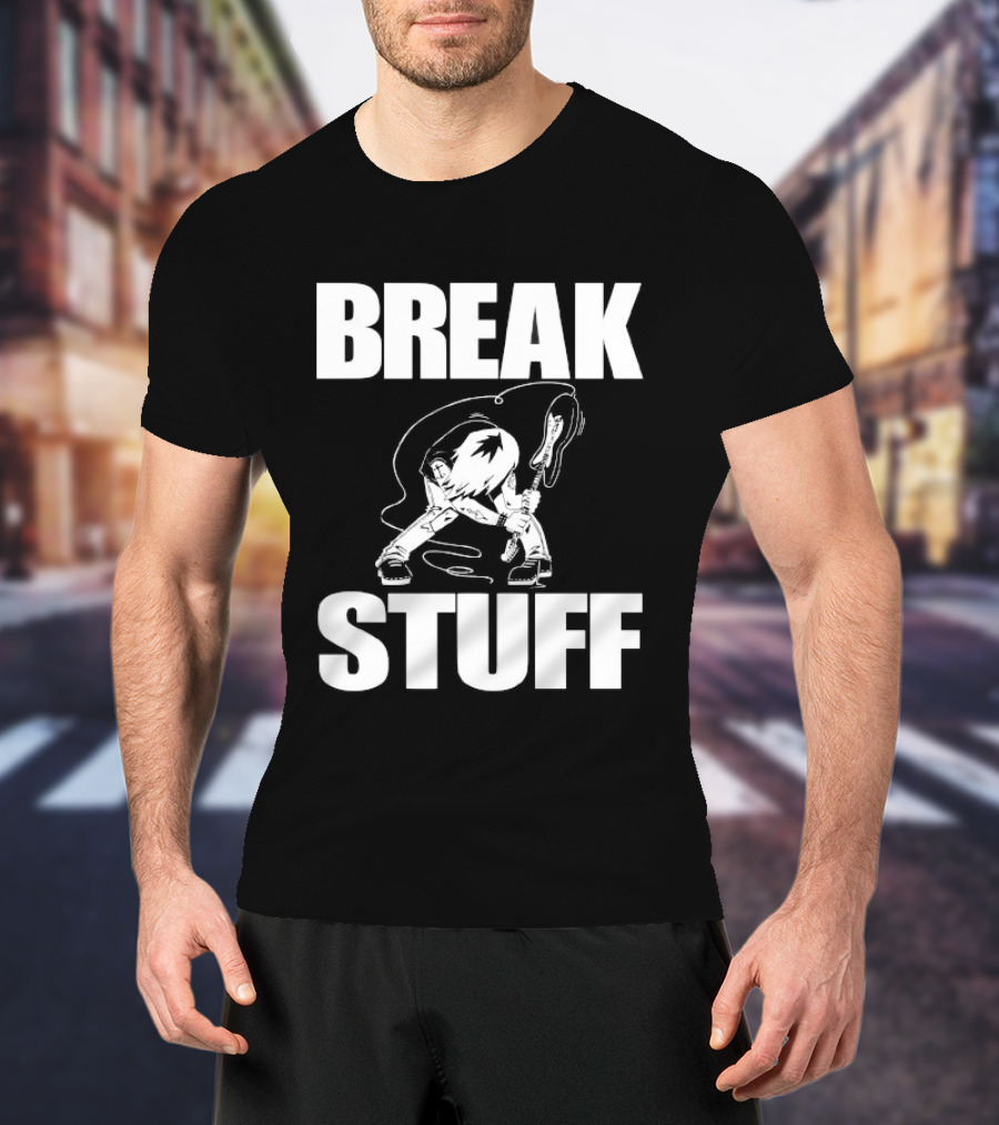 Limp Bizkit Break Stuff Illustration Iconic Band T-Shirt