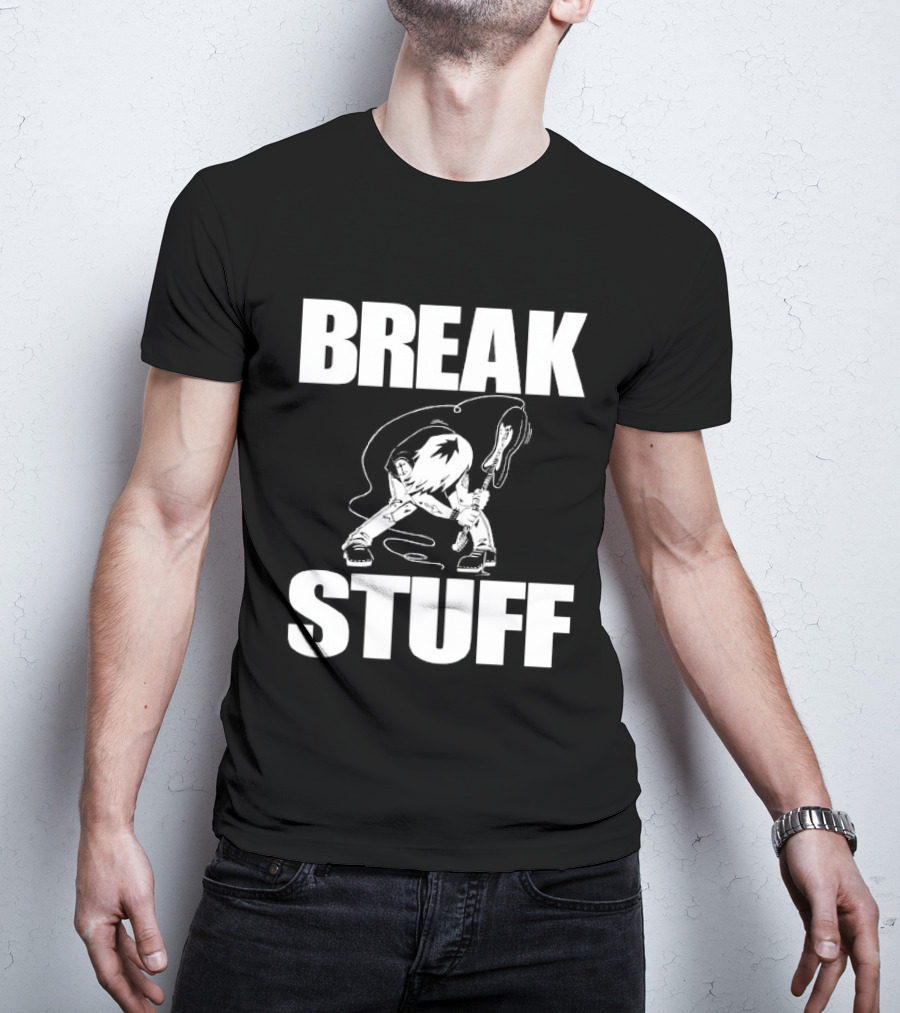 Limp Bizkit Break Stuff Illustration Iconic Band T-Shirt