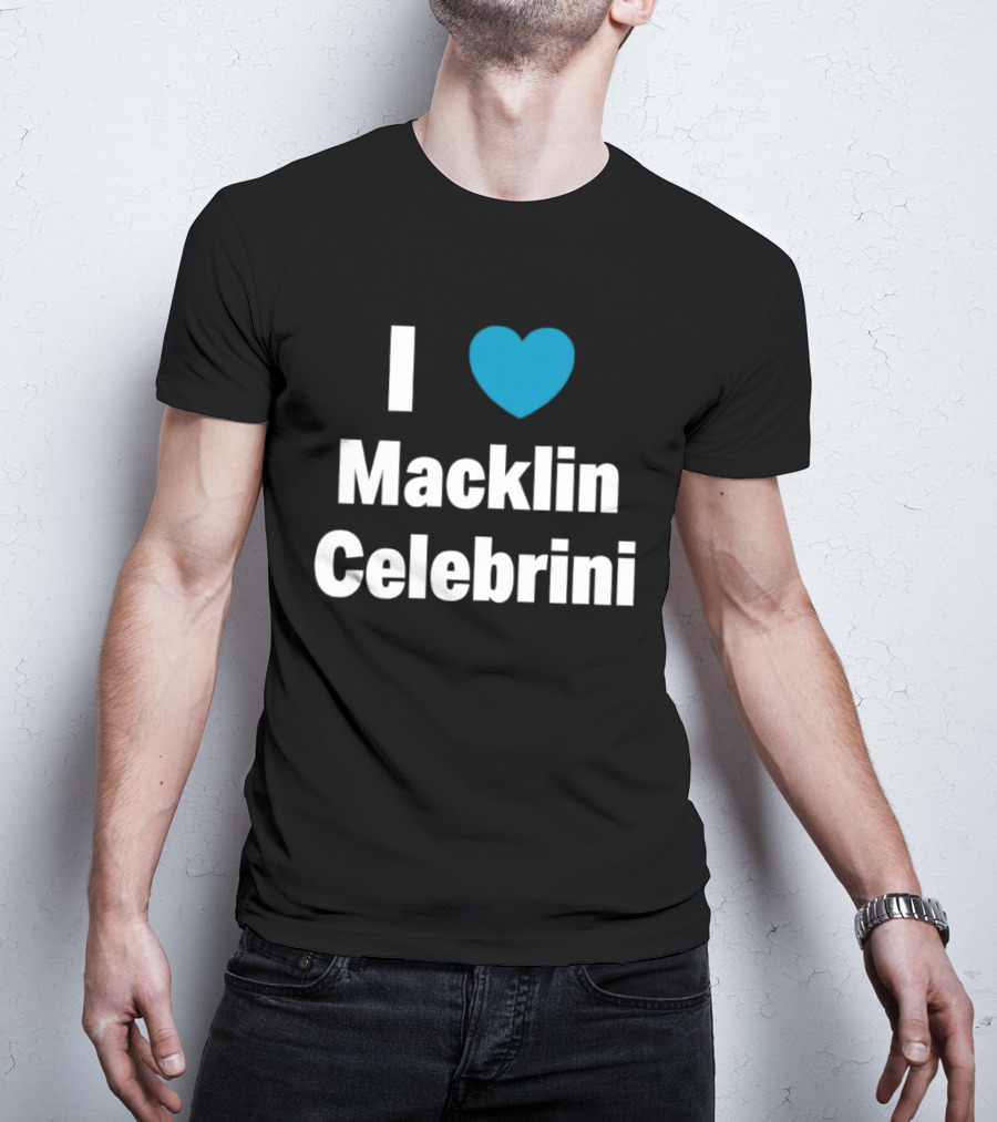 I Heart Macklin Celebrini San Jose Sharks Hockey Fan Favorite T-Shirt