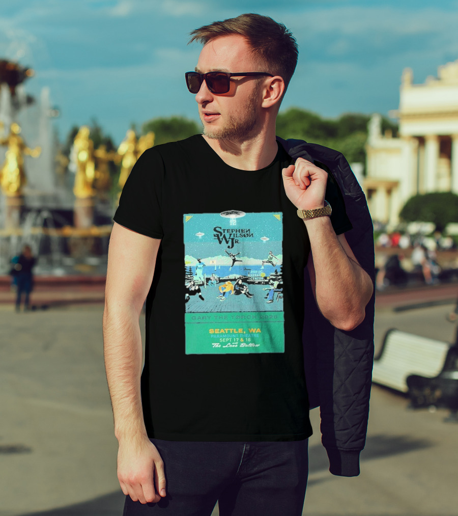 Stephen Wilson Jr Carry The Torch 2026 Seattle Paramount Theatre Event September 17 18 Public Market Center Seattle WA T-Shirt
