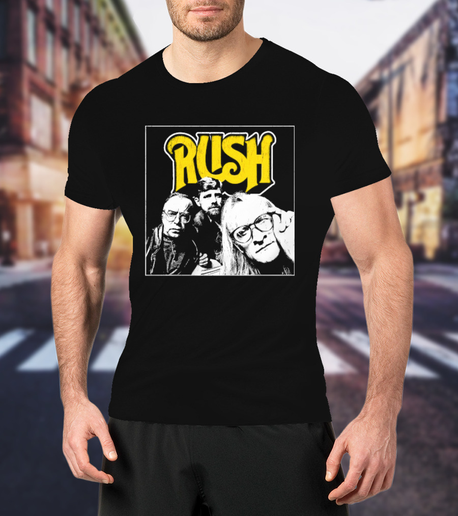 Rush Lone Gunmen Yellow T-Shirt