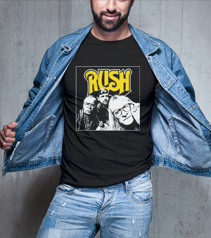Rush Lone Gunmen Yellow T-Shirt
