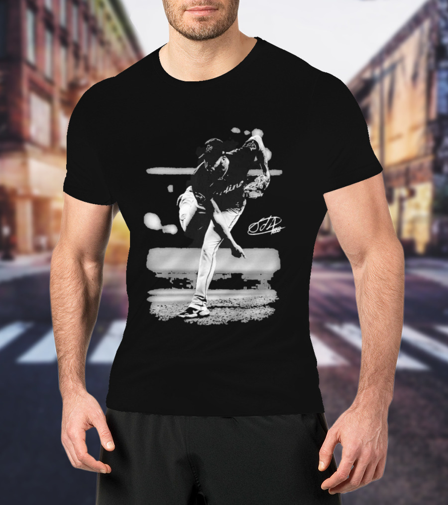 Sandy Alcantara The Horse Out Of The Pen Miami Pitcher T-Shirt